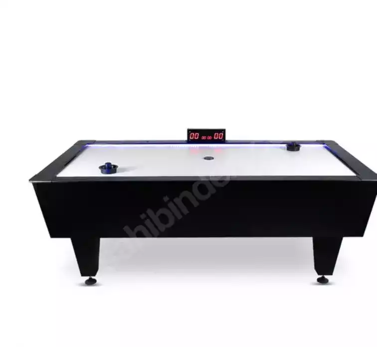 Black Air Hockey Masası